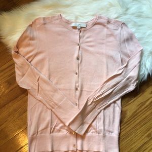 LOFT Sweaters - LOFT Pink Long Sleeve Cardigan LOFT Sweaters - LOFT Pink Long Sleeve Cardigan
